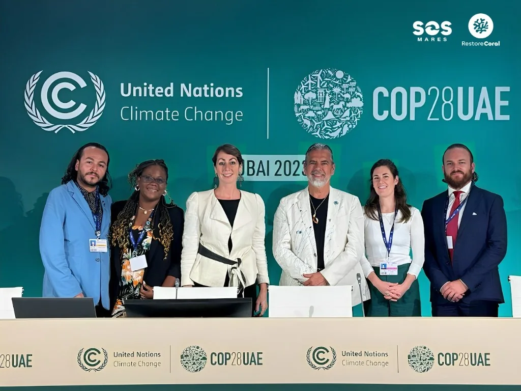Restore Coral at a United Nations COP28 panel in Dubai