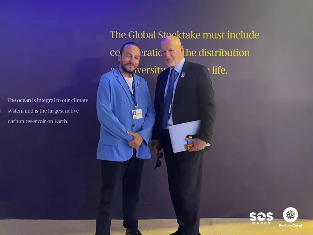Restore Coral meeting the Executive Director of the UN Environment Programme at COP28